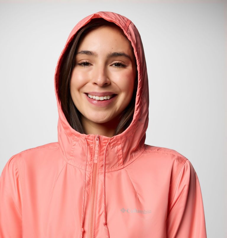 Giacca a vento con cappuccio Flash Forward II da donna, Color: Alpenglow, Daredevil, image 4