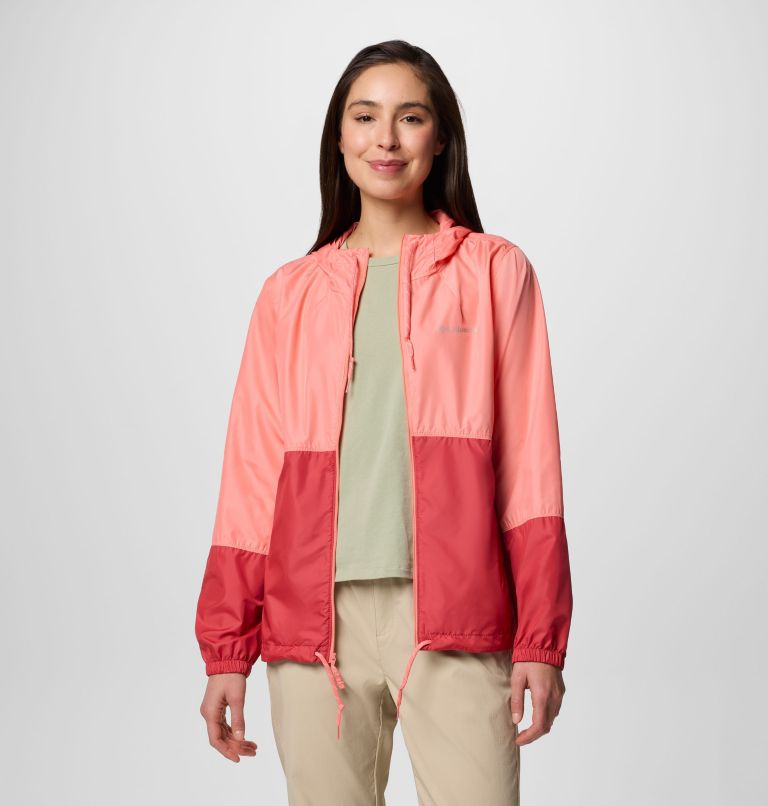 Giacca a vento con cappuccio Flash Forward II da donna, Color: Alpenglow, Daredevil, image 6