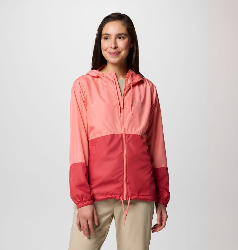 Giacca a vento con cappuccio Flash Forward II da donna, Color: Alpenglow, Daredevil, image 1