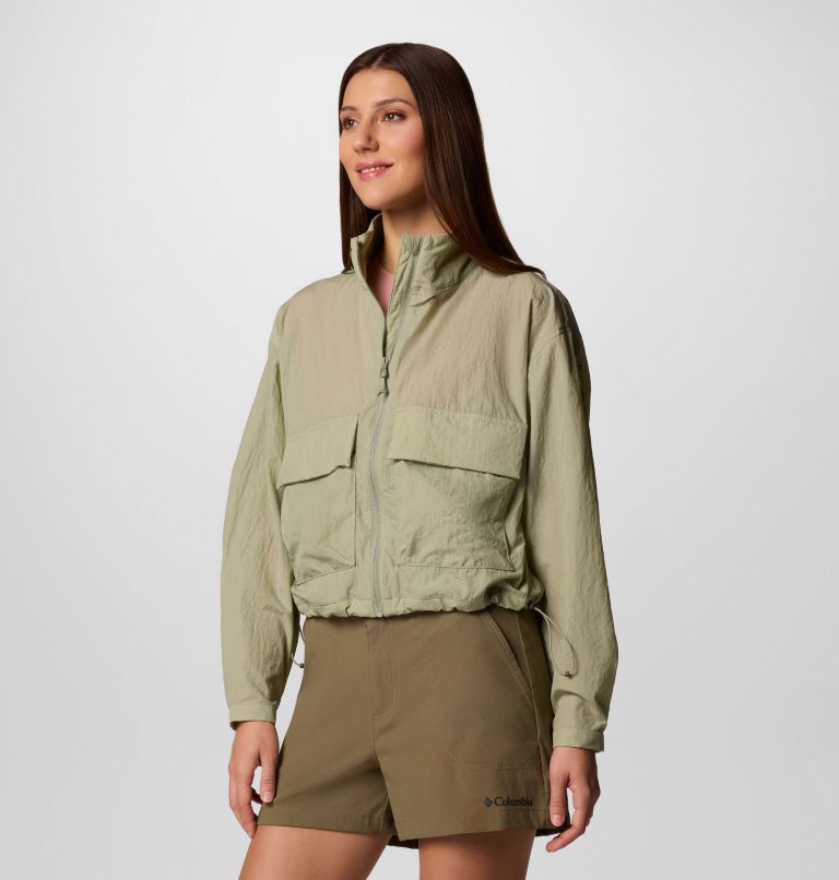 Coupe-vent Court Cargo Paracutie Femme, Color: Safari, image 3