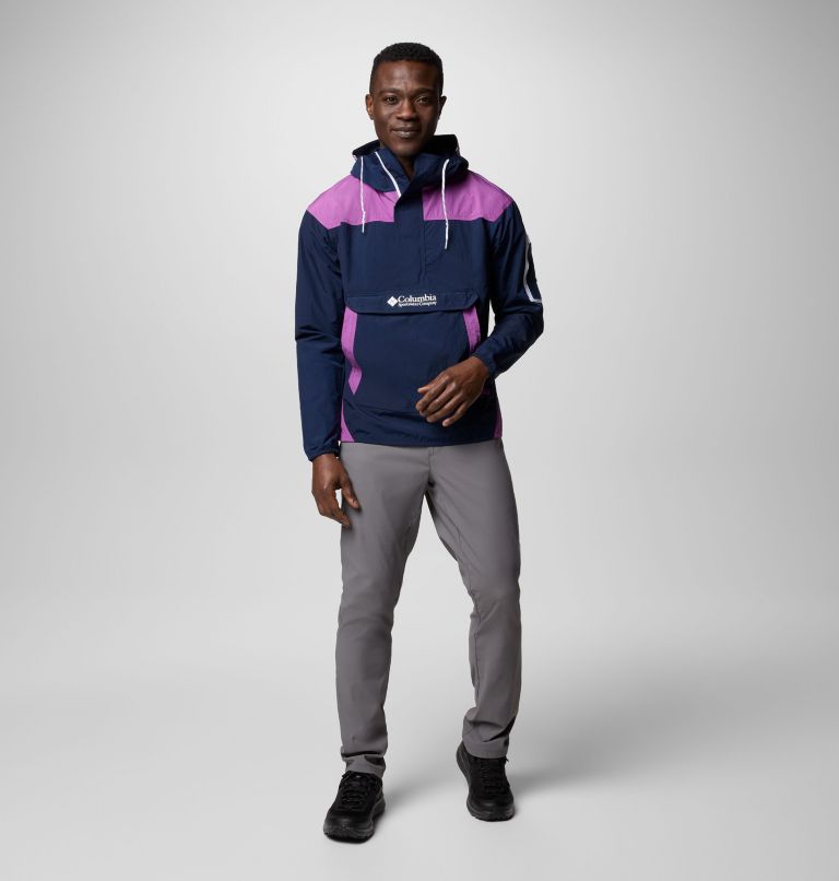 Anorak Coupe-vent Challenger Homme, Color: Coll Navy, Razzle, image 2