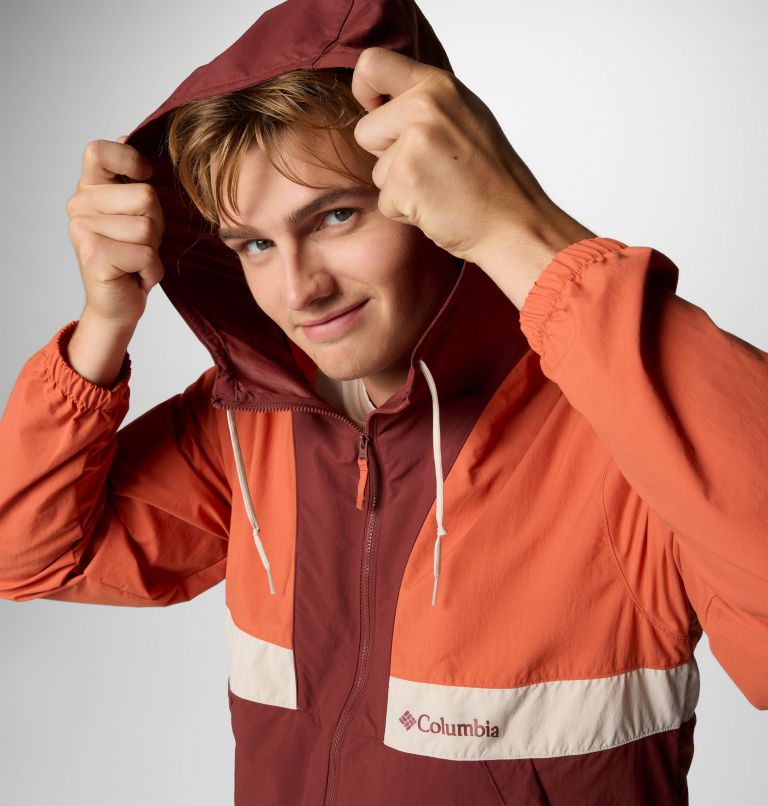 Coupe-vent à Capuche Spire Valley Homme, Color: Tuscan, Spice, Dark Stone, image 5