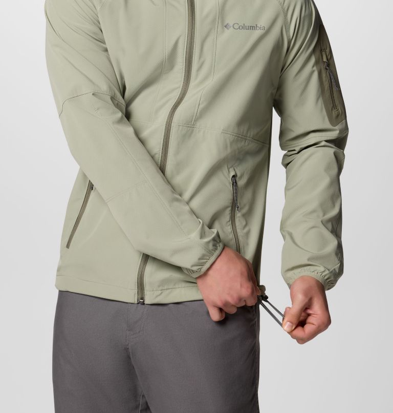 Tall Heights II Softshell Wanderjacke mit Kapuze für Männer, Color: Safari, image 5