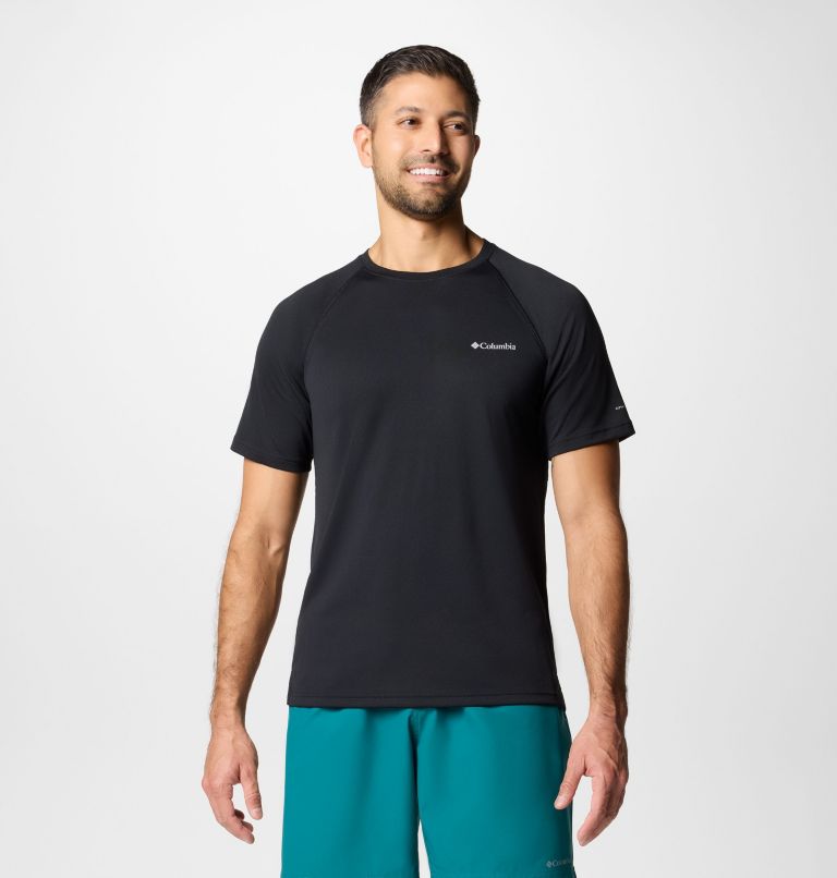 Homme T-shirt col rond à manches courtes Alpine Chill Pro, Color: Black, image 1