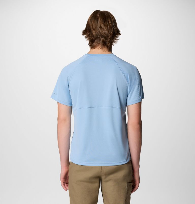 Homme T-shirt col rond à manches courtes Alpine Chill Pro, Color: Ripple Blue, image 3
