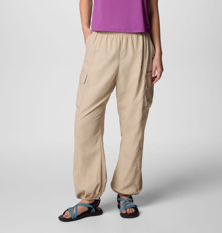 Women's Sandier Parachute Trousers, Color: Ancient Fossil, image 1