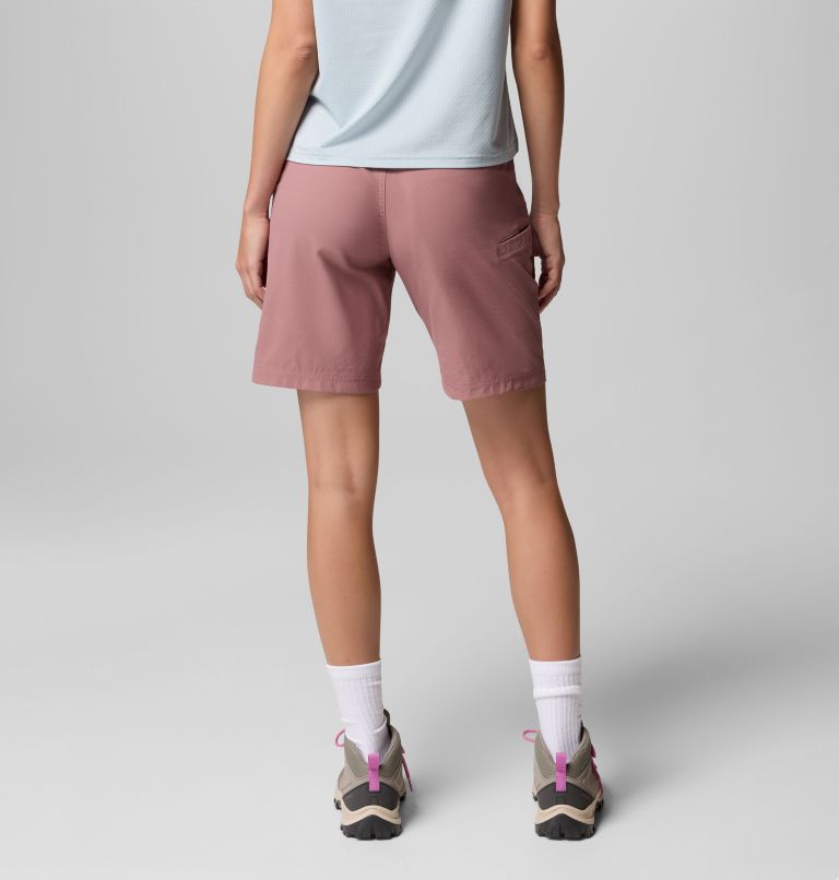 Shorts de corte largo de senderismo Leslie Falls II para mujer, Color: Fig, image 2