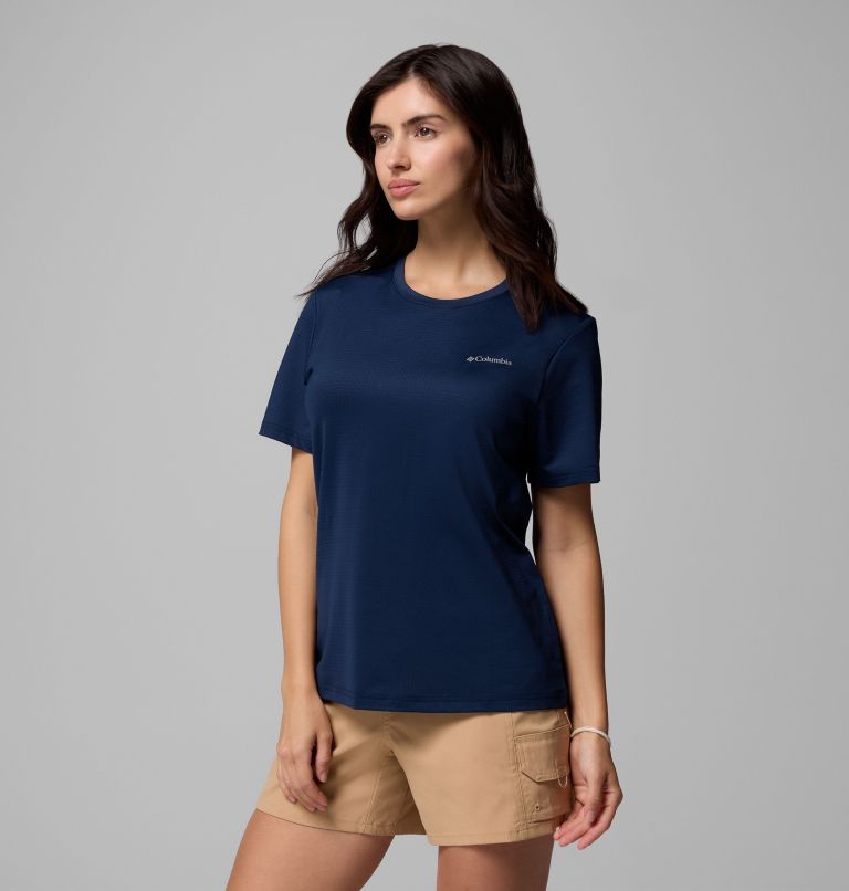 Wild Springs technisches T-Shirt für Frauen, Color: Collegiate Navy, image 3
