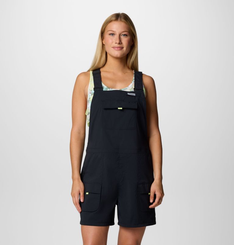 Combinaison-Short PFG Open Water Femme, Color: Black, image 1