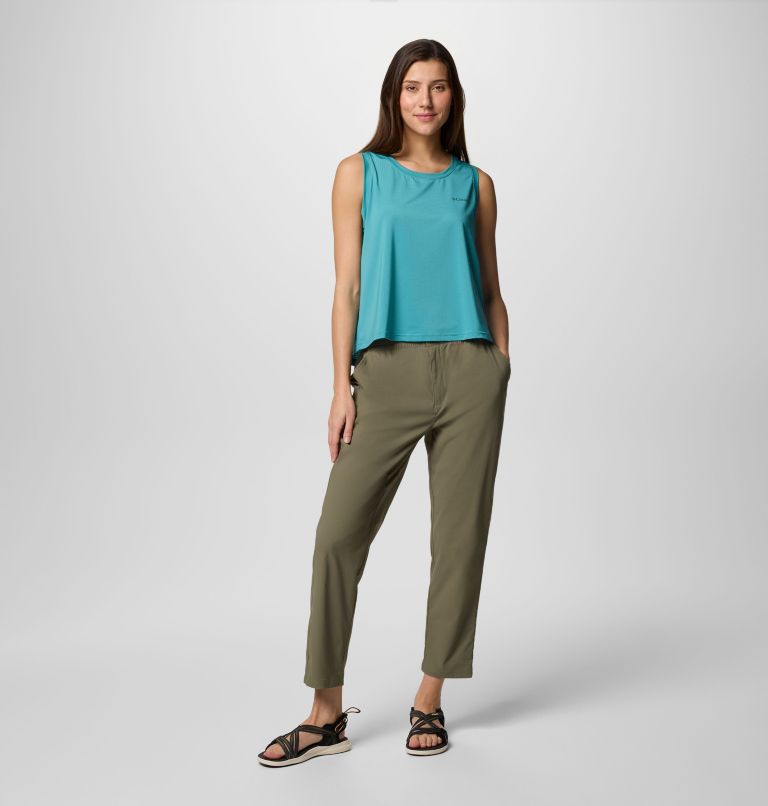 Women's Cedar Crest Pants, Color: Stone Green, image 6