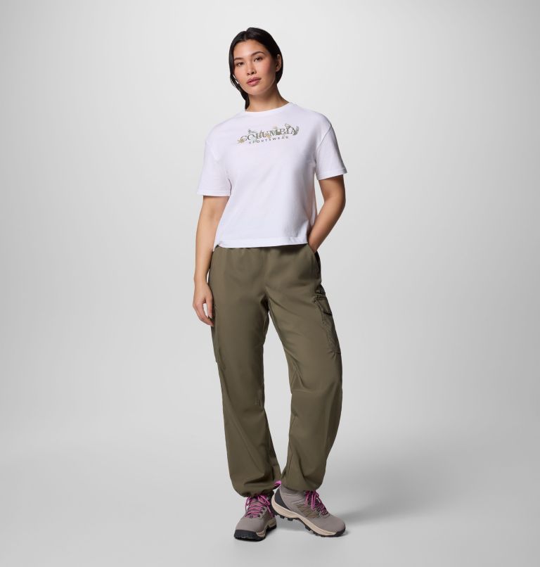 T-shirt Graphique Court Décontracté Rolling Bend Femme, Color: White, Outback Critters, image 5
