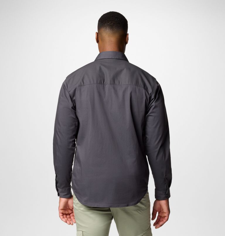 Camicia in twill Landroamer da uomo, Color: Shark, image 3