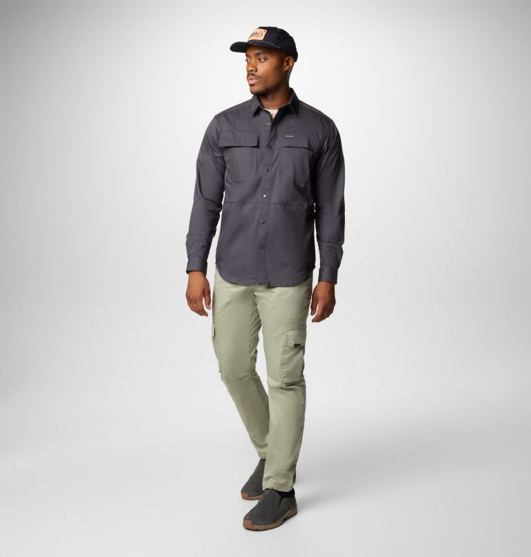 Camicia in twill Landroamer da uomo, Color: Shark, image 2