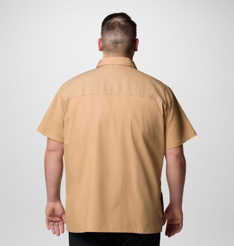 Men's Landroamer Twill Short Sleeve Shirt - Extended Size, Color: Canoe, image 2