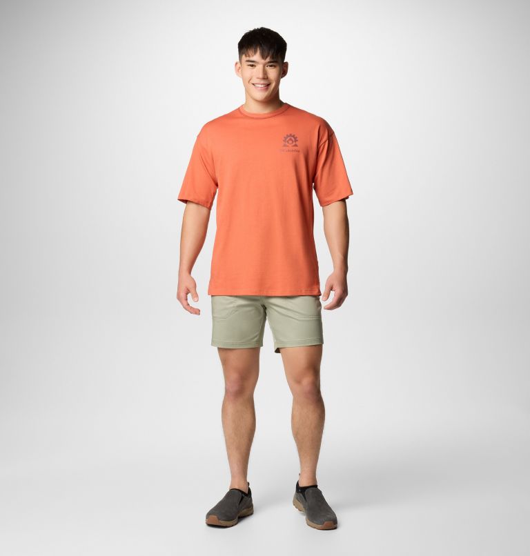 Men's Landroamer Twill Shorts, Color: Safari, image 2
