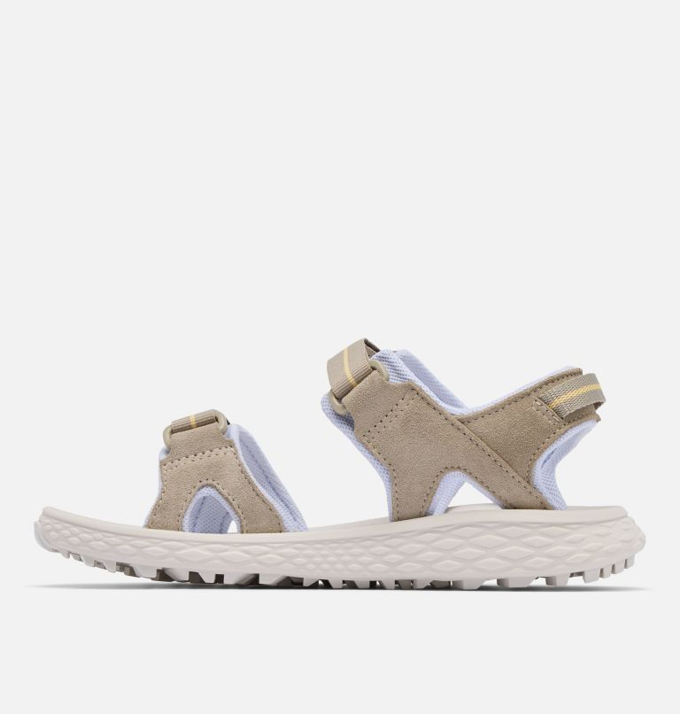Women's Konos Hiker 2-Strap Hiking Sandal, Color: Canvas Tan, Snowdrift, image 6