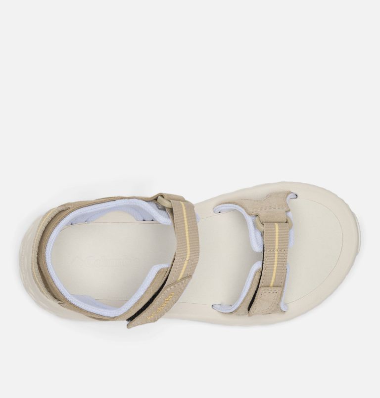 Women's Konos Hiker 2-Strap Hiking Sandal, Color: Canvas Tan, Snowdrift, image 4