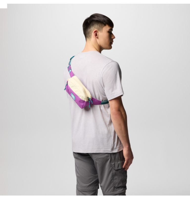 Unisex Trail Traveller Hip Pack, Color: Lemon Wash, Razzle, River Blue, image 3