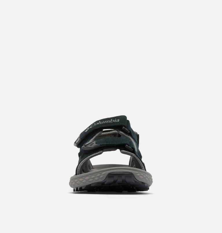 Men's Konos Hiker 3-Strap Sandal, Color: Black, City Grey, image 7