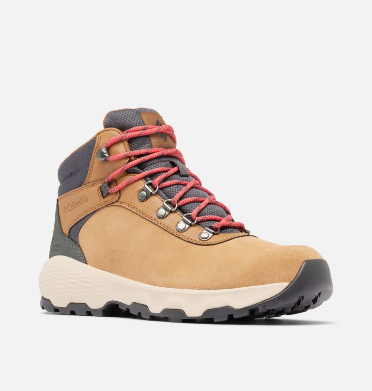Women's Newton Wander Boot - Wide, Color: Elk, Sunset Red, image 3