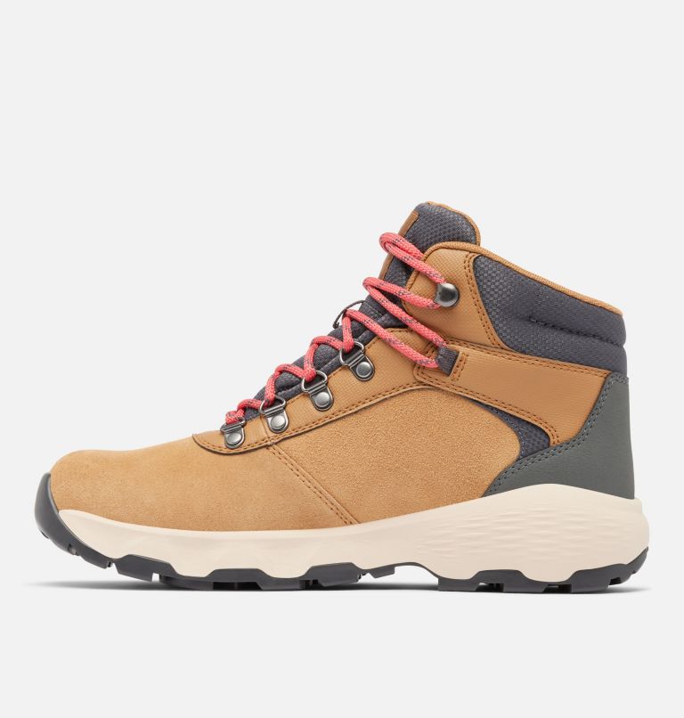 Women's Newton Wander Boot - Wide, Color: Elk, Sunset Red, image 6