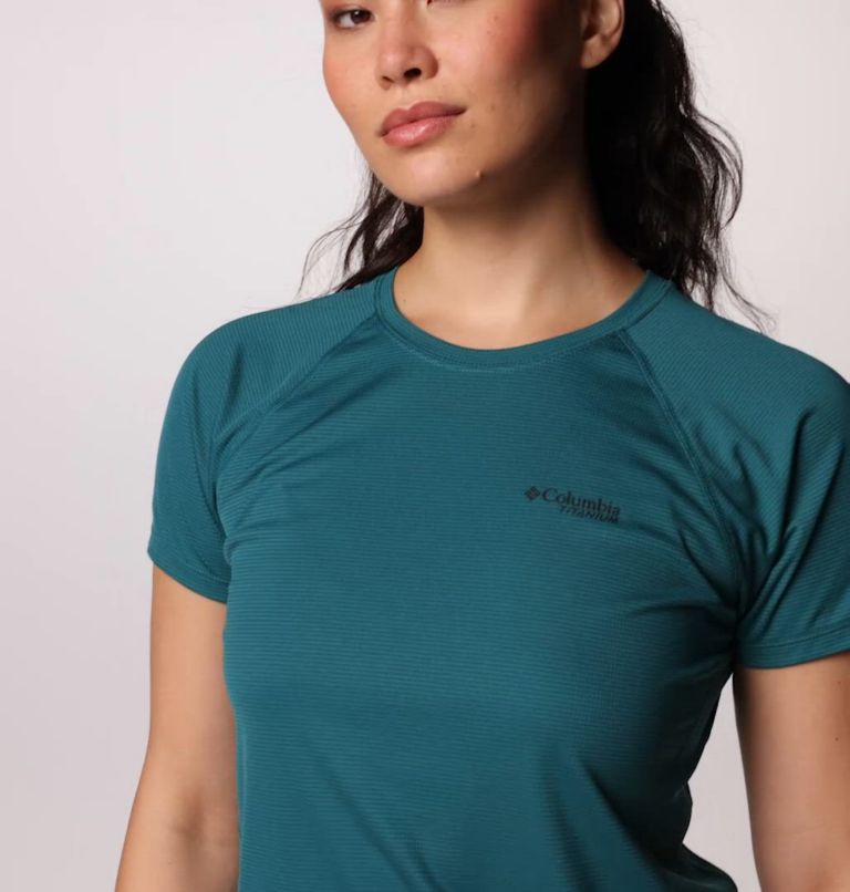 T-shirt Technique Cirque River Pro Femme, Color: River Blue