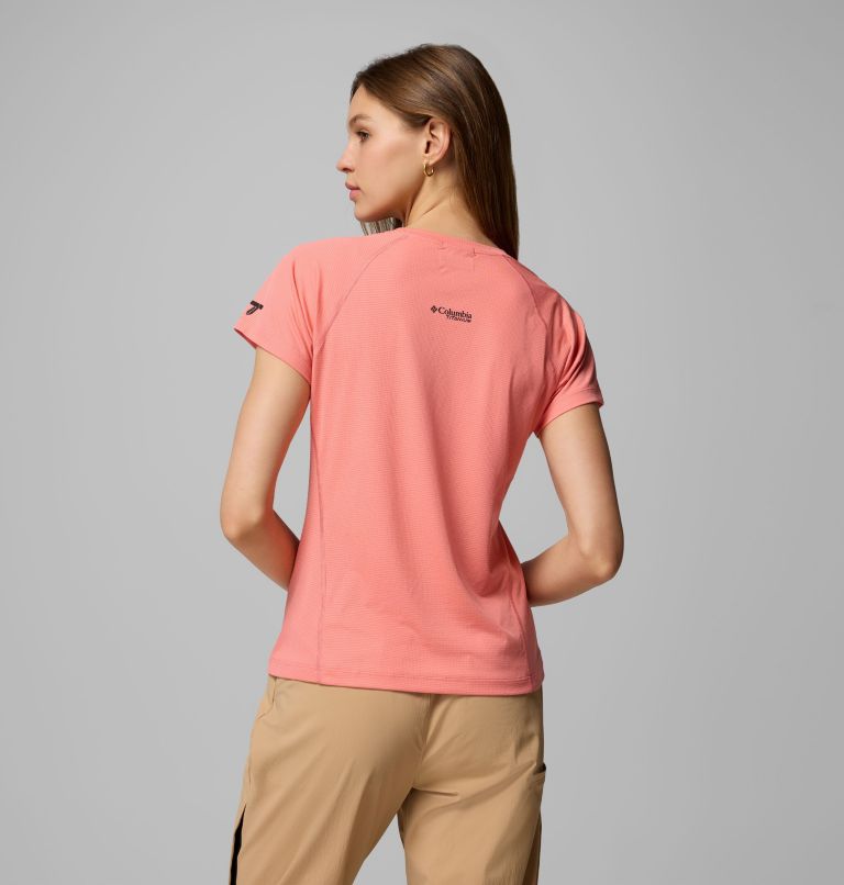 T-shirt Technique Cirque River Pro Femme, Color: Alpenglow, image 3