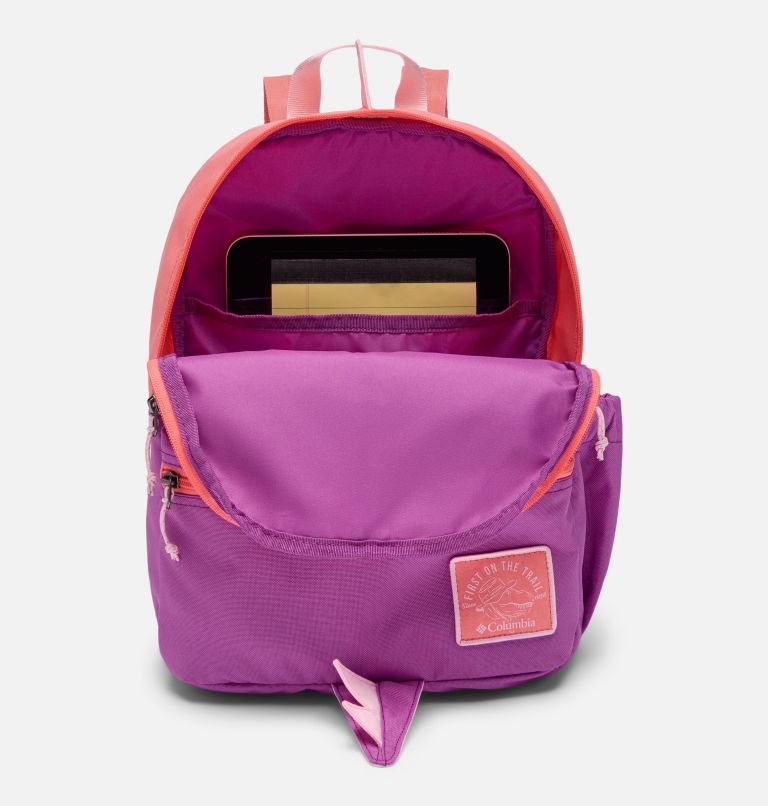 Kids' Kitterwibbit Backpack, Color: Hot Coral, Razzle, Satin Pink, image 3