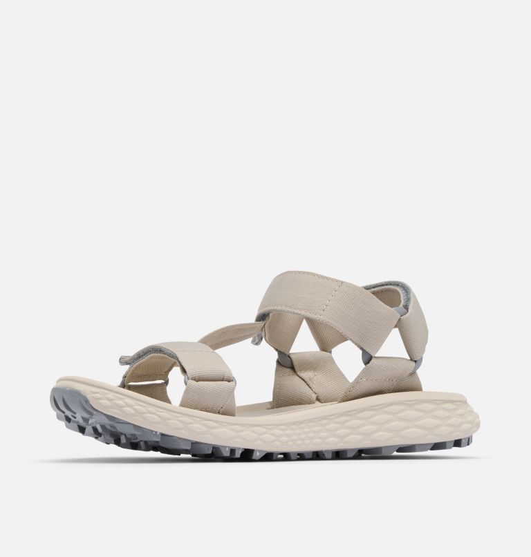 Women's Konos Globetrot Sandal, Color: Flint Grey, Sea Salt, image 6