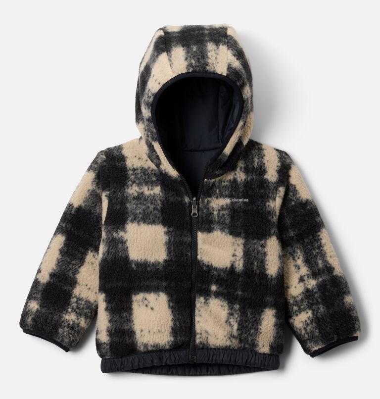 Toddler Double Trouble III Jacket, Color: Black, Chalk Omblur Tonal, image 3