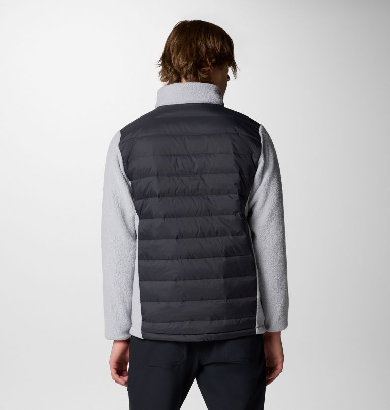 Men's Juniper Peak Hybrid Jacket, Color: Shark, Columbia Grey, image 3