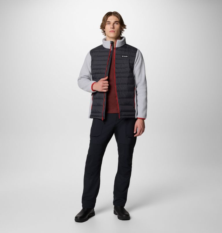 Men's Juniper Peak Hybrid Jacket, Color: Shark, Columbia Grey, image 2