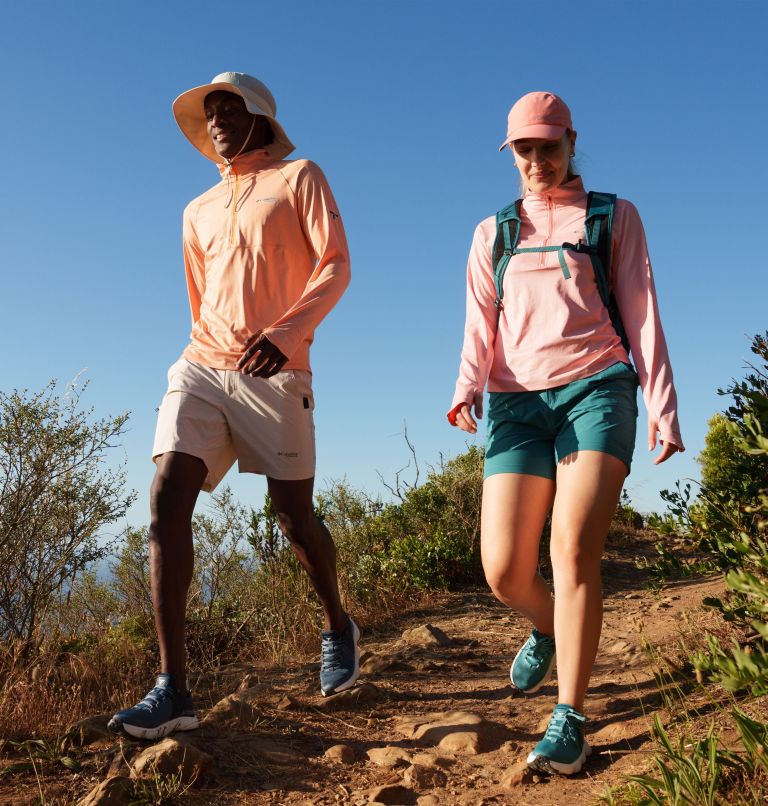 Haut Technique Demi-zip Summit Valley Femme, Color: Alpenglow, image 10