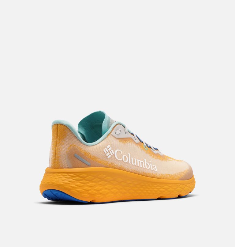 Men's Konos Featherweight Running Shoe, Color: Mango, Stormy Blue, image 9
