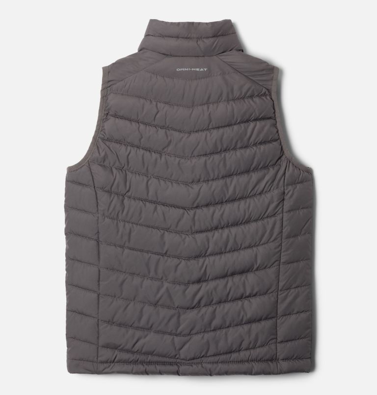 Kids' Slope Edge II Vest, Color: City Grey, image 2